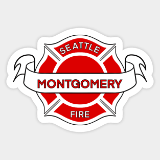 Seattle Fire Department Badge | Station 19 Montgomery Sticker